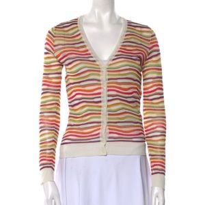 Missoni striped sweater cardigan US small 42